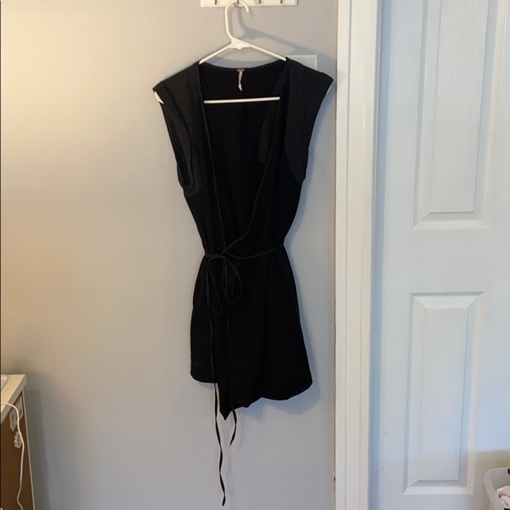 Black Wrap Dress